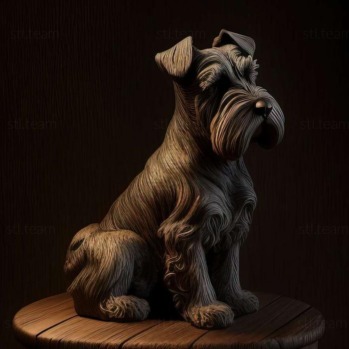 Animals Zwergschnauzer dog